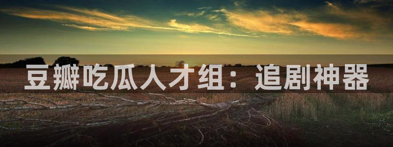 51吃瓜网每日榜单今日：豆瓣吃瓜人才组：追剧神器